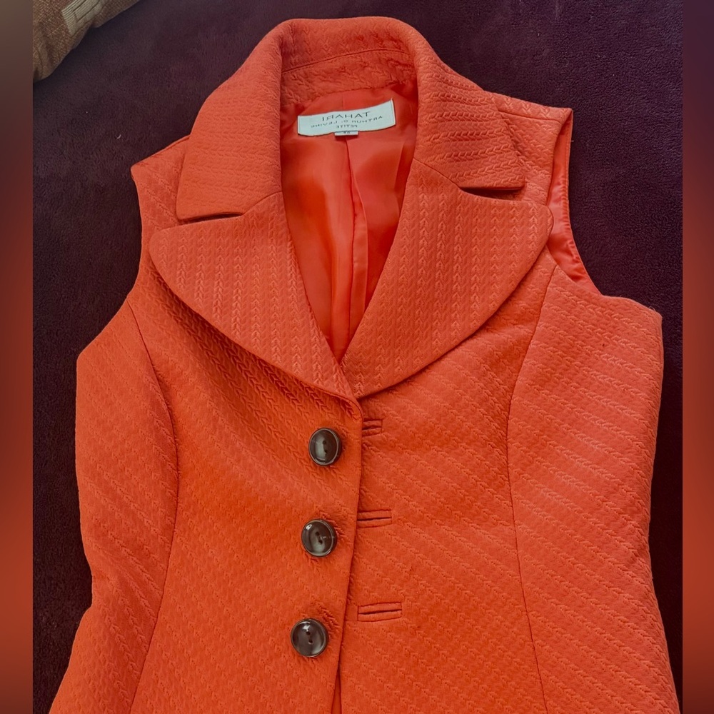 Women's Orange Vest